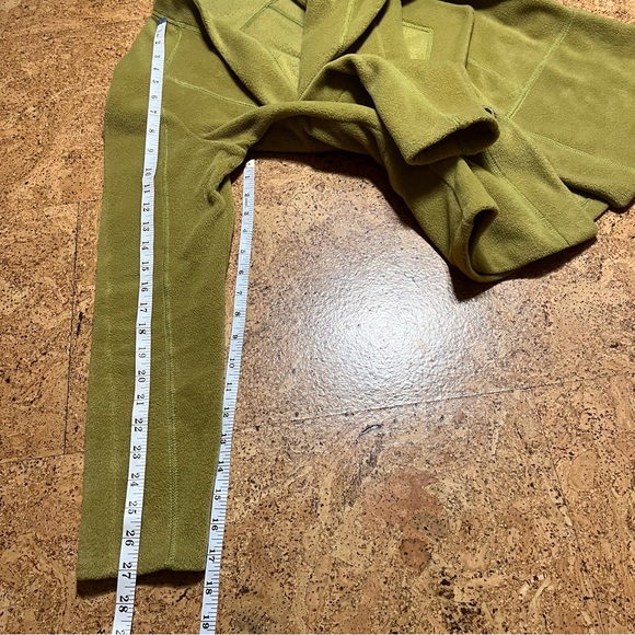 Ronen Chen Chartreuse Fleece Blazer Jacket Sz 2 - Picture 9 of 10